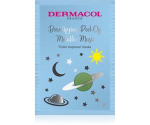 Dermacol Beautifying Peel-Off Metallic Mask maschera peel-off per una pulizia in profondità 15 ml