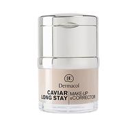 Dermacol Caviar Long Stay Make Fondotinta Correttore, Tono Pale - 30 gr