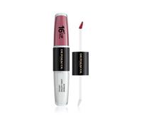 Dermacol Colore E Lucidalabbra Bifasico A Lunga Tenuta 16H Lip Color Extreme Long-Lasting 13 4 + 4 ml - Rossetto liquido