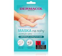 Dermacol Foot Mask Refreshing & Cooling maschera rigenerante piedi in forma di calzini con effetto rinfrescante 1 paio