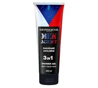 Dermacol Gel doccia Forbidden release Uomo Agent 3in1 250 ml - Bagnoschiuma