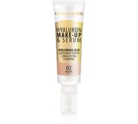 Dermacol Hyaluron fondotinta leggero con acido ialuronico colore 02 Nude 25 g