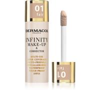 Dermacol Infinity fondotinta ad alta coprenza SPF 15 colore 01 Fair 20 g