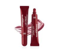Dermacol Lip Treat Hyaluron-Füllkügelchen-Lippenbalsam - Vegane Feuchtigkeitspflege mit Melting Touch Textur, glänzendem Farbton, 10 ml (10. Dark Honey)