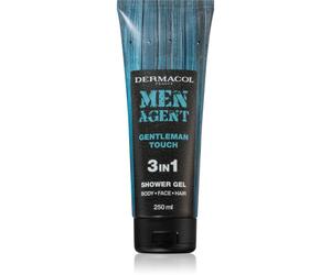Dermacol Men Agent Gentleman Touch gel doccia 3 in 1 250 ml