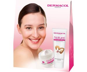 Dermacol Natural confezione regalo con olio di mandorle
