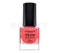 Dermacol Neon Mania 7 Coral Sunset - Smalto per unghie