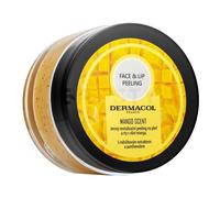 Dermacol Face & Lip Peeling Mango Scent peeling tonificante allo zucchero per viso e labbra 50 g per Donna