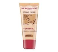 Dermacol Toning Cream 2in1 emulsione tonificante e idratante per unificare il tono della pelle Bronze 30 ml