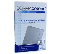 Da.Ma. Distribuzione COMPRESSA ADESIVA DERMACOTONE 10X15CM 5 PEZZI