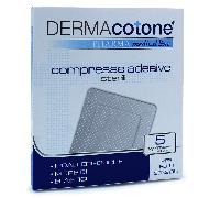 DermaCotone Compressa adesiva Dermacotone 10x8cm, medicazione