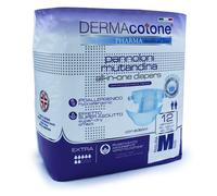 Pannolone mutandina per incontinenza dermacotone m 12 pezzi