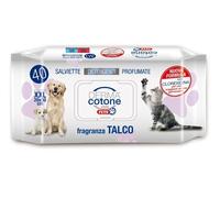 Dermacotone salviettine pet talco 40 pezzi