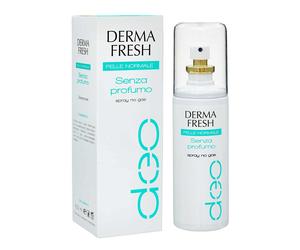 Dermafresh Classic - Deodorante Pelli Normali Senza Profumo Spray No Gas, 100ml