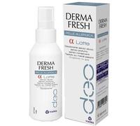 Dermafresh Alfa Pelle Allergica, Deodorante Latte Spray Ipoallergenico, Senza Alcol e Senza Profumo, 100 ml