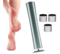 DermaGlide Pro Callus Remover with 60 Sandpaper Pads, Dermaglite Pro Callus Remover for Home, Professional Foot Care Set, Derma Glide Callus Remover (Green)