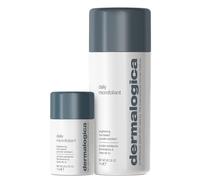 Dermalogica Daily Microfoliant Set da 40 g + 13 g di dimensioni da viaggio - il leggendario enzima peeling viso per tutti i giorni. Affina la pelle per una carnagione brillante e uniforme. Per ogni