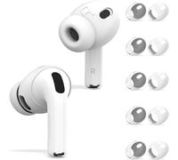 Dermalyx 5 Paia Morbide Silicone Cuscinetti Auricolari per AirPods PRO 3, Gusci Antiscivolo per Orecchio Adatti alla Custodia di Ricarica, Ricambi Cuscinetti E Copriorecc