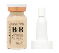 DERMAMAX BB Siero Glow | 7 diverse fiale per il trattamento BB | Ideale per il trattamento Microneedling e Dermaroller | No. 21 | 8 ml ciascuno (no. 21)