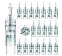 Dermapen Microneedling Cartucce 16 pin, 20 cartucce di ricambio per penna Derma Pen M8 per microneedling Pen Ultima M8, cartucce di ricambio usa e getta per micro aghi (16 pin, 20 pezzi)