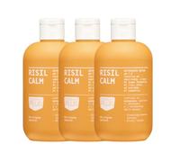 DERMAPLUS RISIL CALM - Detergente intimo pH 7 - indicato in menopausa - Lenitivo ed emolliente, a base di acqua fermentata di riso, miele ed estratto di camomilla - ginecologicamente testato - 3x300ml