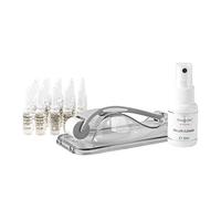 Dermaroller Fiale di acido ialuronico (30 x 1,5 ml) + Original Dermaroller HC902 Set FOR FREE - 162 veri aghi - Microneedling professionale per la casa - Penna roller ad ago 0,2 mm