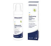 DERMASENCE Hyalusome Intensive Activating Cream, 30 ml | Crema notte con 8% acido glicolico e vitamina C, affina l'incarnato e favorisce la produzione di collagene