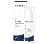 DERMASENCE RosaMin Cleansing Emulsion 150 ml, Detergente viso per pelli sensibili, Struccante viso e occhi per la cura del viso, Latte detergente viso per rosacea e couperose