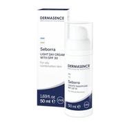 DERMASENCE Seborra Light Day Cream with SPF 30 da 50 ml, Gel crema viso leggera, Crema viso pelle grassa contro l'invecchiamento precoce, Crema viso SPF 30 ad assorbimento rapido