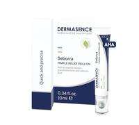 DERMASENCE Seborra Pimple Relief Roll-on da 10 ml, Trattamento brufoli per un'applicazione mirata, Spot on acne leggero e trasparente, Siero viso pelle grassa, mista e acneica