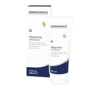 DERMASENCE Vitop forte Care Cream 200 ml, Crema viso e corpo per bambini e adulti, Crema lenitiva per pelli sensibili, Crema idratante adatta a soggetti con dermatite atopica