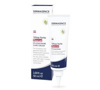 DERMASENCE Vitop forte Rescue Care Cream, 50 ml | Trattamento acuto per pelle molto secca e irritata, con erba tintoria, acido ialuronico e ceramidi, vegano