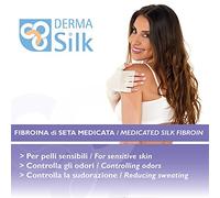 DermaSilk - Set Terapeutico Guanti Dita Scoperte in Fibroina di Seta Adulto 3 paia S/M (Lunghezza dito medio 6/7 cm)