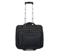 Dermata 2 ruote Trolley business 38 cm Vano porta PC nero
