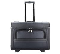 Dermata 2 ruote Trolley pilota 37 cm Vano porta PC nero