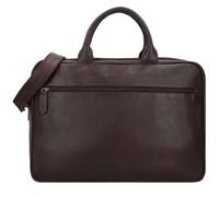 Dermata Cartella in pelle con scomparto per laptop da 40 cm braun (2838-braun)