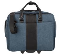 Dermata Trolley blu colomba / nero Donna Dermata One Size blu colomba / nero