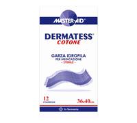 GARZA IDROFILA DERMATESS COT 36X40 12 PEZZI