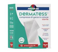 GARZA IDROFILA DERMATESS COTONE 18X40 12 PEZZI