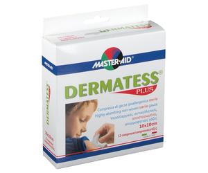 Dermatess Plus 10cmx10cm Garza Sterile 12 Pezzi