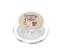 Dermatologia e caffè Dermatologo divertente amante del caffè PopSockets PopGrip per MagSafe