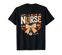 Dermatologia Infermiera Autunno stetoscopio Zucca Ringraziamento Maglietta