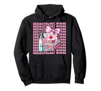 Dermatologia infermiera Derm Girl Coquette Bow nastro rosa Felpa con Cappuccio