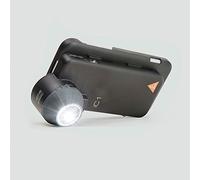 Dermatoscopio Heine digitale IC1 con disco di contatto con scala, carcasa-adaptador IC1/6 per Apple Iphone 6/6S, Cavo USB con alimentatore di rete medico