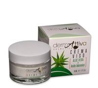 DermAttiva Crema Viso Aloe Vera e Jaluronic Acid 50 ml. "SET DA 3 FLACONI"