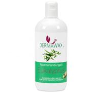 Dermawax Olio post-trattamento di eucalipto, 500 ml, per rimuovere i residui di cera, cura della pelle dopo la ceretta, con olio di eucalipto e mentolo, per donne, uomini, studio e casa