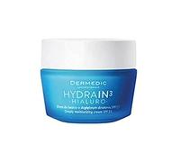 Dermedic - HYDRAIN3 Hialuro - Deeply Moisturizing Cream SPF 15 - 50 ml - ideale per la pelle secca, molto secche e Disidratate - ipoallergenico DERMEDIC HYDRAIN 3 KREM NAWILŻAJĄCY O DOGŁĘBNYM DZIAŁANIU SPF15 50 G