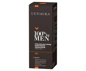 Dermika 100% For Men Crema Levigante Antirughe 40+ Giorno/Notte 50 ml