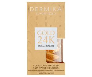 Dermika Luxury Gold 24K Siero 3D Giorno e Notte 60 g