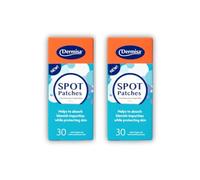 Dermisa Cerotti idrocolloidali per brufoli e brufoli, trattamento ad azione rapida dell'acne, invisibili e traspiranti, senza profumo, senza parabeni, senza coloranti, confezione da 2 (60 pezzi totali
